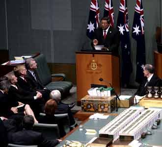 SBY Pidato di Parlemen Australia