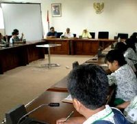 Siswa SD Kunjungi DPR