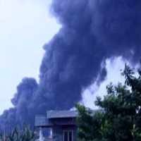 Seluruh Pabrik Sandal Swallow Ludes Terbakar