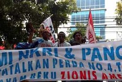 Demo Pedagang Ayam Bubar, Jl Kebon Sirih Kembali Normal