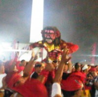 Sambut Nyepi, Foke Buka Parade Ogoh-ogoh di Monas 