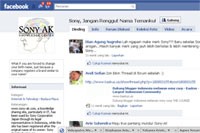 Sehari, Pendukung Sony AK di Facebook Tambah 3.000 Anggota