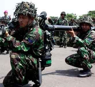 Marinir Siap Latihan Terpadu
