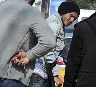 David Beckham Tertatih