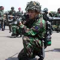 Korps Marinir Gelar Rapat Komando di Pusat Latihan Tempur