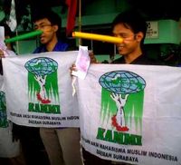 KAMMI Geruduk KPU Kota Surabaya