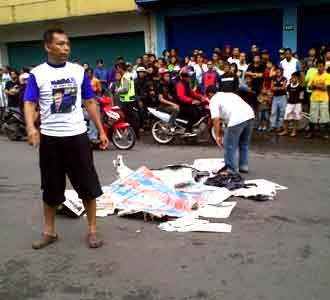 Bus Gilas Motor, 1 Tewas