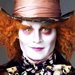 Johnny Depp di Alice