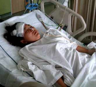 Ditusuk, Listia Terkapar di ICU