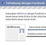 Facebook dan Twitter Connect di detikForum