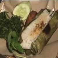 Hmm..Nikmatnya Nasi Bakar Santan ala Diah