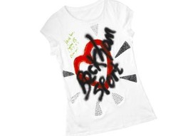 Sophie Ellis Bextor Beramal Lewat T-Shirt Victoria Beckham