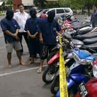 Komplotan Curanmor Antar Kota Dibekuk 