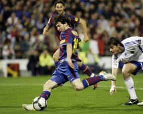 Messi Hat-trick Lagi, Barca menang