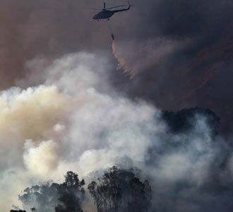 Taman Nasional Avila Terbakar