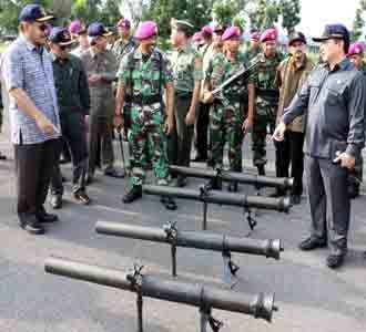 Komisi I DPR Kunjungi Prajurit Marinir