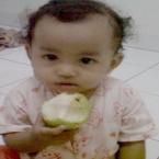 Syahmalica N. Faizha, 1 Tahun; Perempuan; f