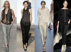 Bergaya Dengan Cropped Pants