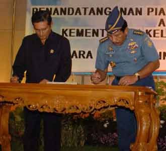 MoU Kerjasama Bidang Kelautan