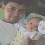 Hanania Ahsan Pradiptayasa, 2 Bulan; Lelaki; m