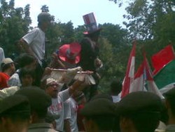 Ingin Bertemu Foke, Penjual Unggas Demo Balaikota Lagi