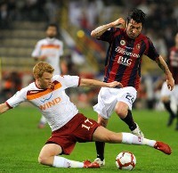 Tekuk Bologna, Roma Gusur Milan