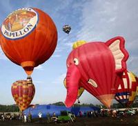Parade Balon Udara di Sentul