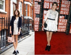 Tampil Ala Fashionista Alexa Chung