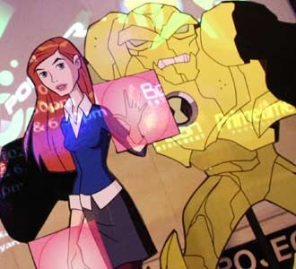 Alien Ben di Senayan