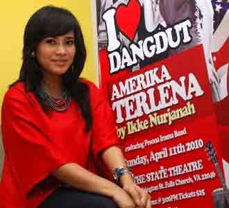 Ikke Bawa Dangdut ke AS