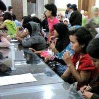 Sembilan Korban Trafficking Dilatih Menyulam