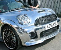 Mini Cooper Berlapis Krom Kesulitan Dapat Asuransi