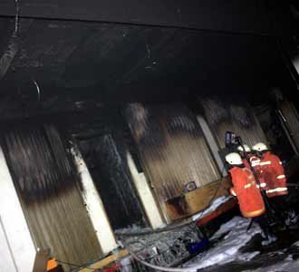 Ruko di Taman Sari Dilalap Api