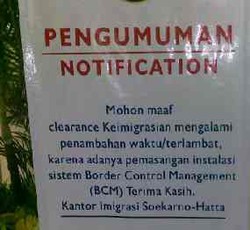 Antrean di Imigrasi Bandara Panjang karena Petugas Adaptasi dengan Alat Baru 