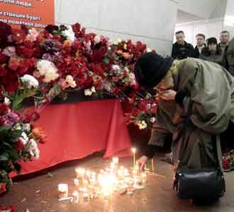 Warga Moskow Berkabung