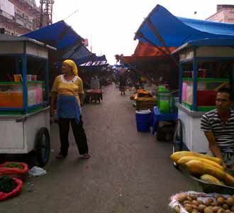 Pasar Ilegal Jalan Agus Salim