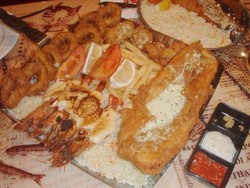 Yummy... Seafood Platter Siang ini!