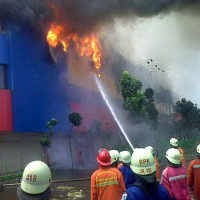 Api Telah Padam, Lalin Kembali Lancar