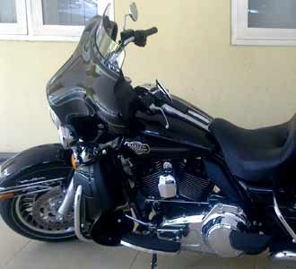 Harley Milik Kompol Arafat Disita