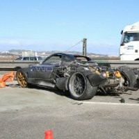 Masih Purwarupa, Mobil Super Pagani C9 Tabrakan di Jerman