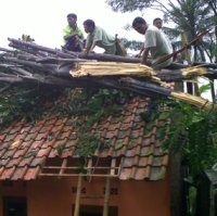 Puting Beliung Kembali Melanda Bandung