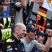 Webber Tak Kecewa Finis di Belakang Vettel