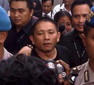 Haposan Hutagalung di Mabes Polri