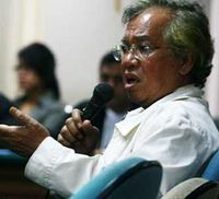 Panda Nababan Memberikan Kesaksian