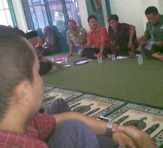 Pertemuan Bahas Relokasi Korban Tanah Ambles