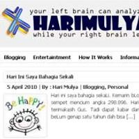 Pemenang Blog Award Minggu Kedua April