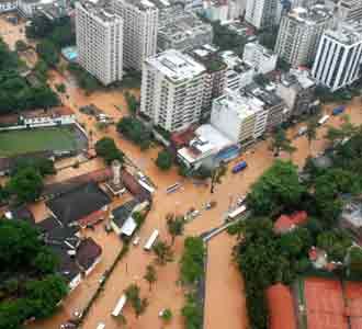 Banjir dan Tanah Longsor di Brasil