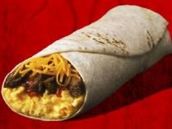 Hmm... Gurih Padat Chicken Burrito!