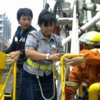 Rudi Caffeine Beraksi di Simulasi Kebakaran Grand Hotel Preanger