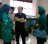 Pejabat Pemkot Bandung Jenguk Wahyu